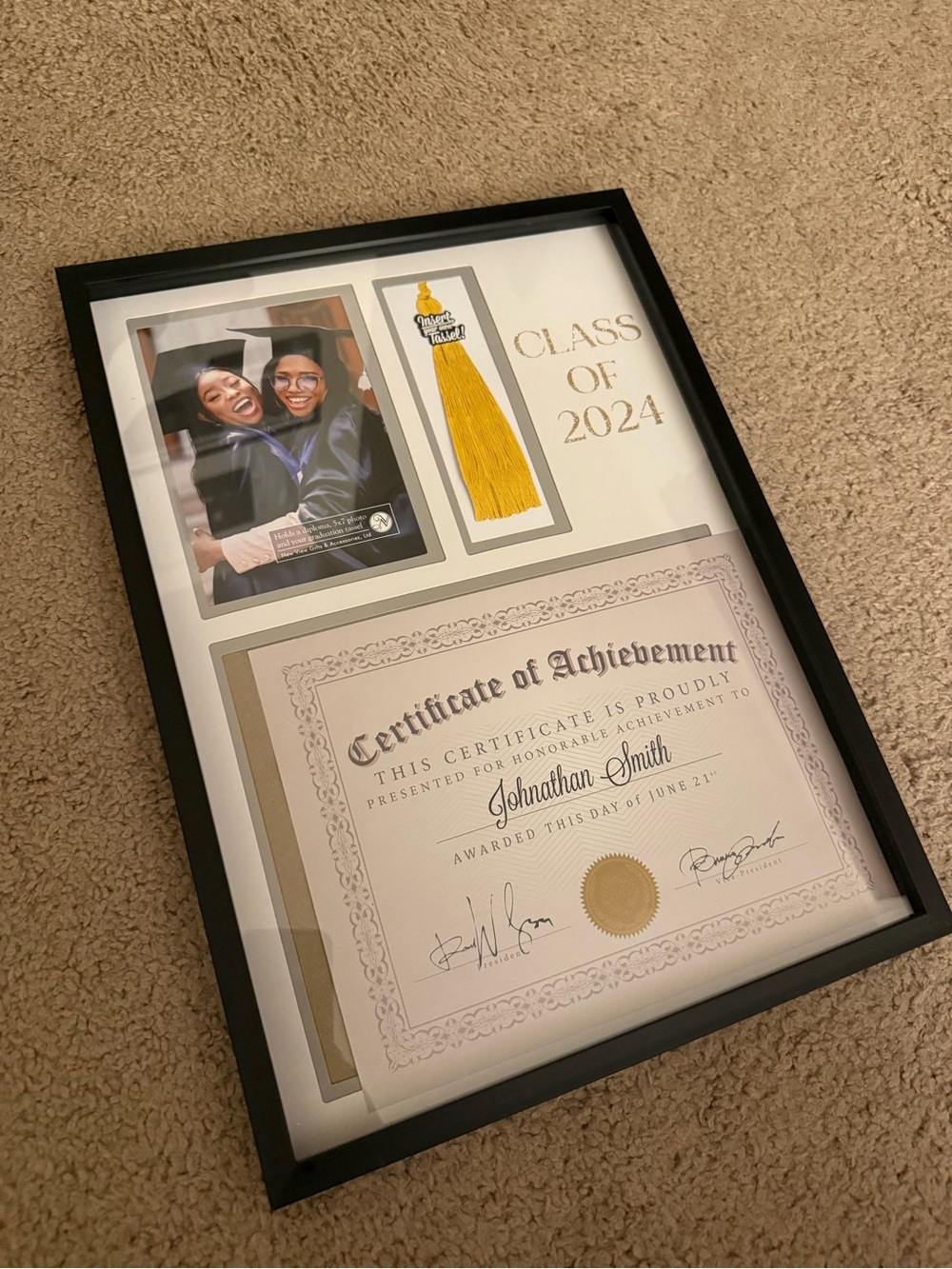 Class of 2024 Graduation Frame
